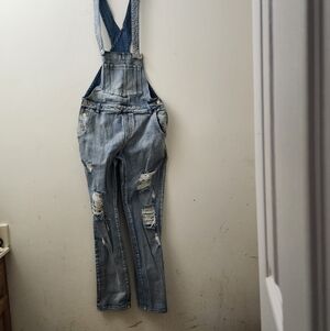 12th Tribe Distressed Overalls S Hippie Farm Camping Country Grunge Retro Grampa